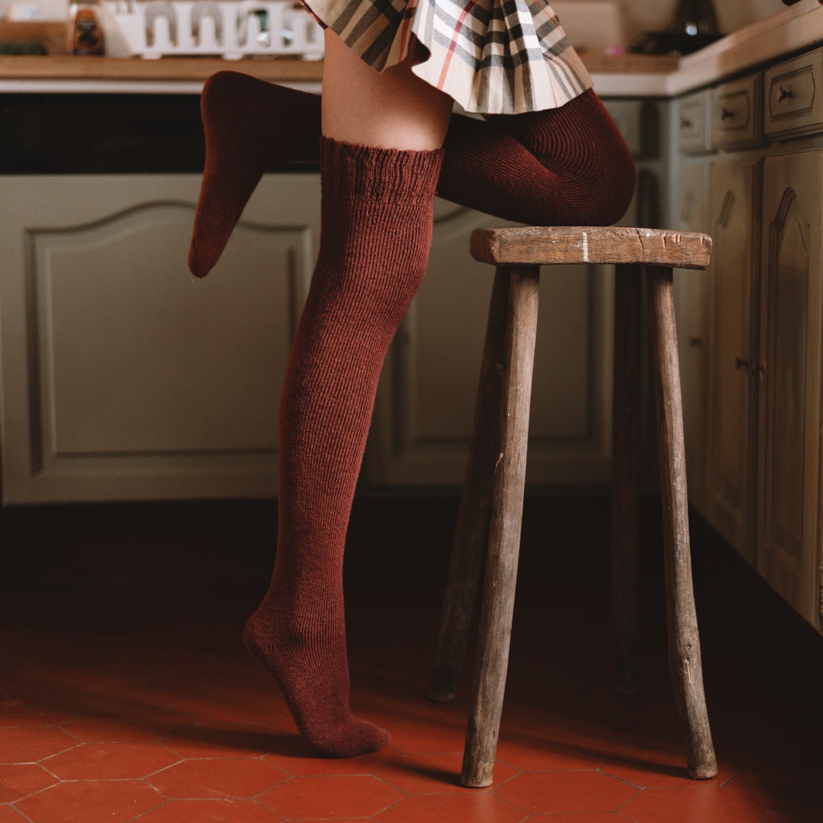 Elements Overknee-Socken (2 Paar)