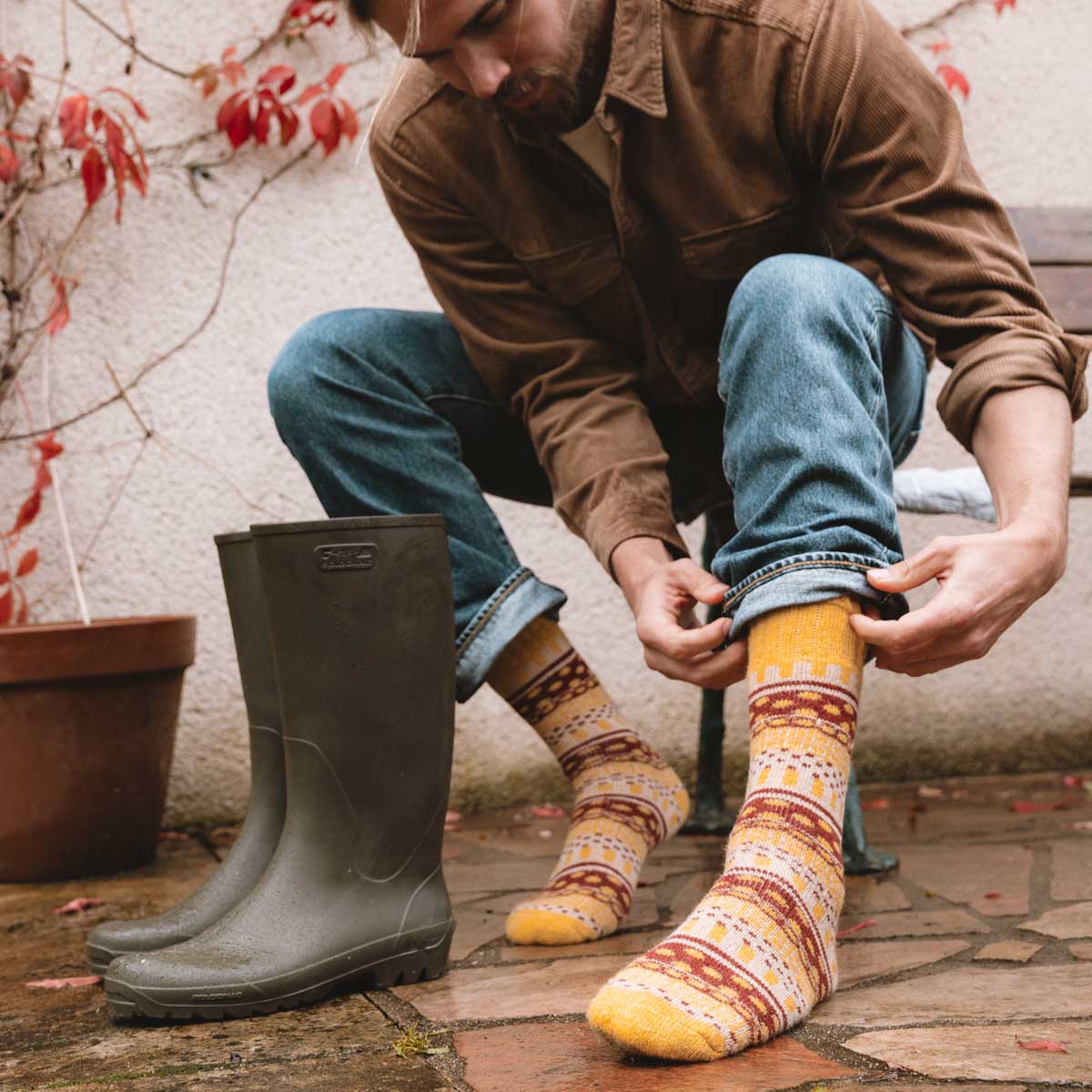 Sofia - Gelb (1 Paar)