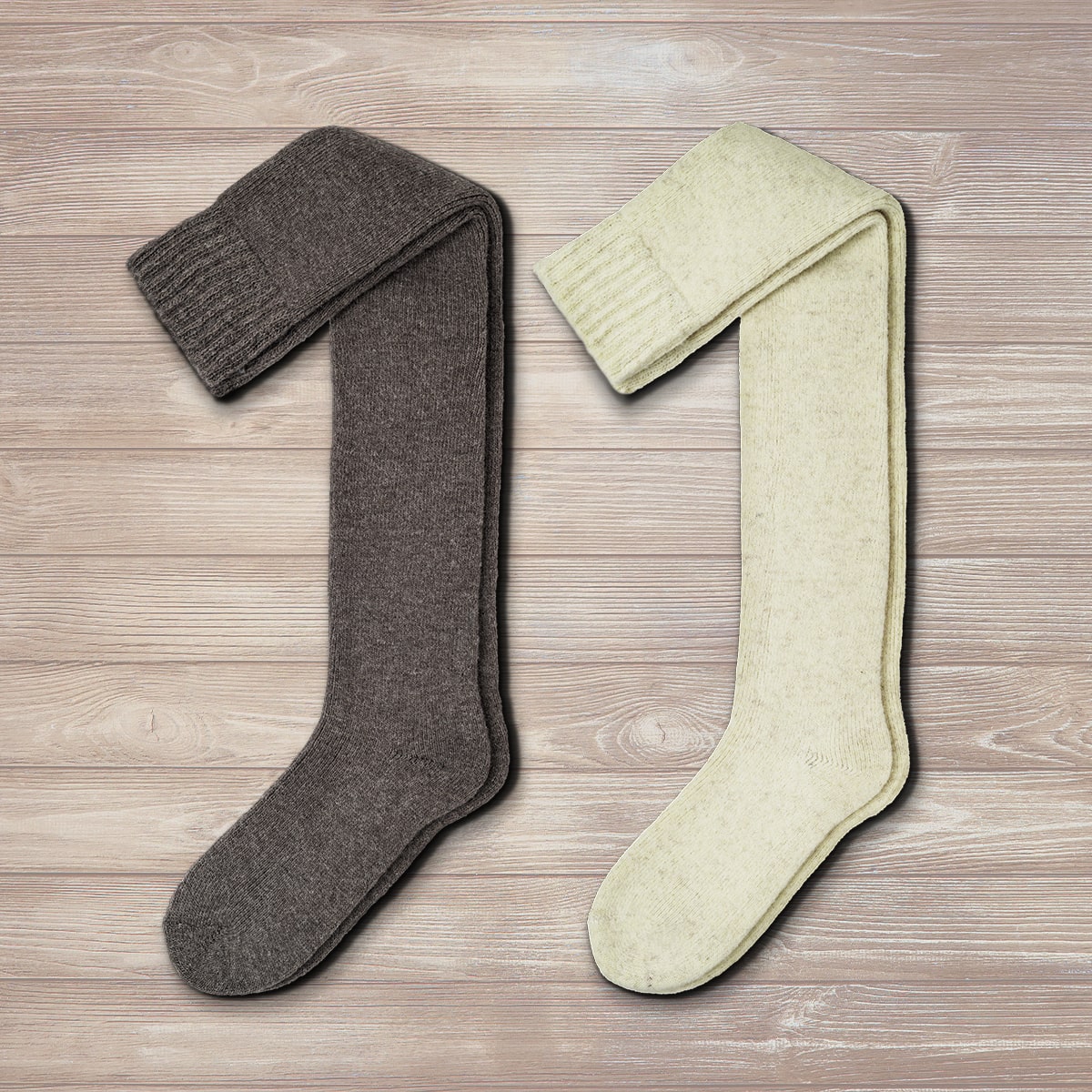 Earth Overknee-Socken (2 Paar)